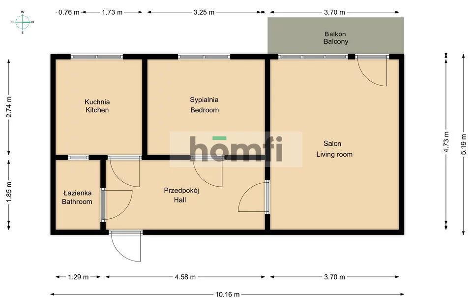 2 pokoje, mieszkanie 46,88 m², piętro 2, oferta nr , 24508/2089/OMS, Iłża, prof. Jakuba Starszego
