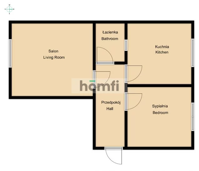 2 pokoje, mieszkanie 55,00 m², piętro 3, oferta nr , 25149/2089/OMS, Radom, Planty, Juliusza Osterwy