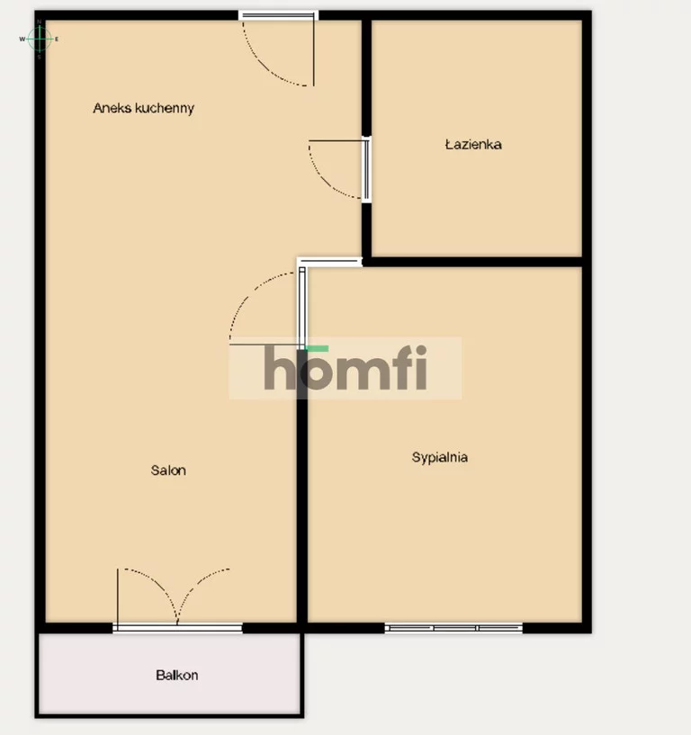 2 pokoje, apartament 33,22 m², piętro 3, oferta nr , 25267/2089/OMS, Warszawa, Praga Południe, Praga Południe, Przeworska
