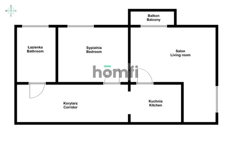 2 pokoje, mieszkanie 48,00 m², piętro 1, oferta nr , 25185/2089/OMS, Poznań, Wilda, Wilda, Robocza
