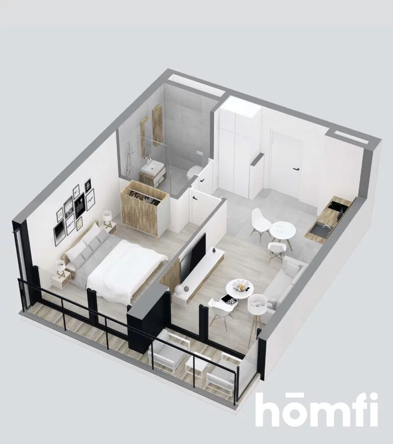 2 pokoje, mieszkanie 32,00 m², parter, oferta nr , 23419/2089/OMS, Rogowo