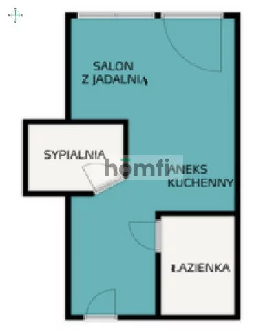 2 pokoje, mieszkanie 48,73 m², piętro 1, oferta nr , 24745/2089/OMS, Rudna Mała