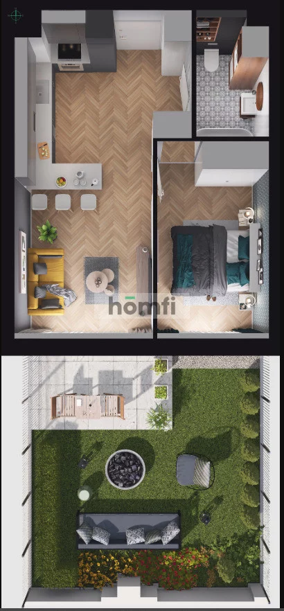 2 pokoje, mieszkanie 38,00 m², parter, oferta nr , 24440/2089/OMS, Poznań, Grunwald, Grunwald, Smardzewska