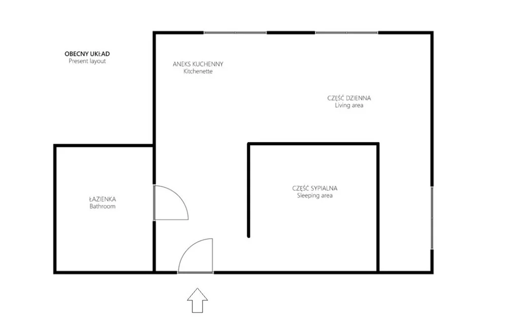2 pokoje, mieszkanie 32,49 m², parter, oferta nr , 23839/2089/OMS, Kraków, Stare Miasto, Stare Miasto, Władysława Spasowskiego