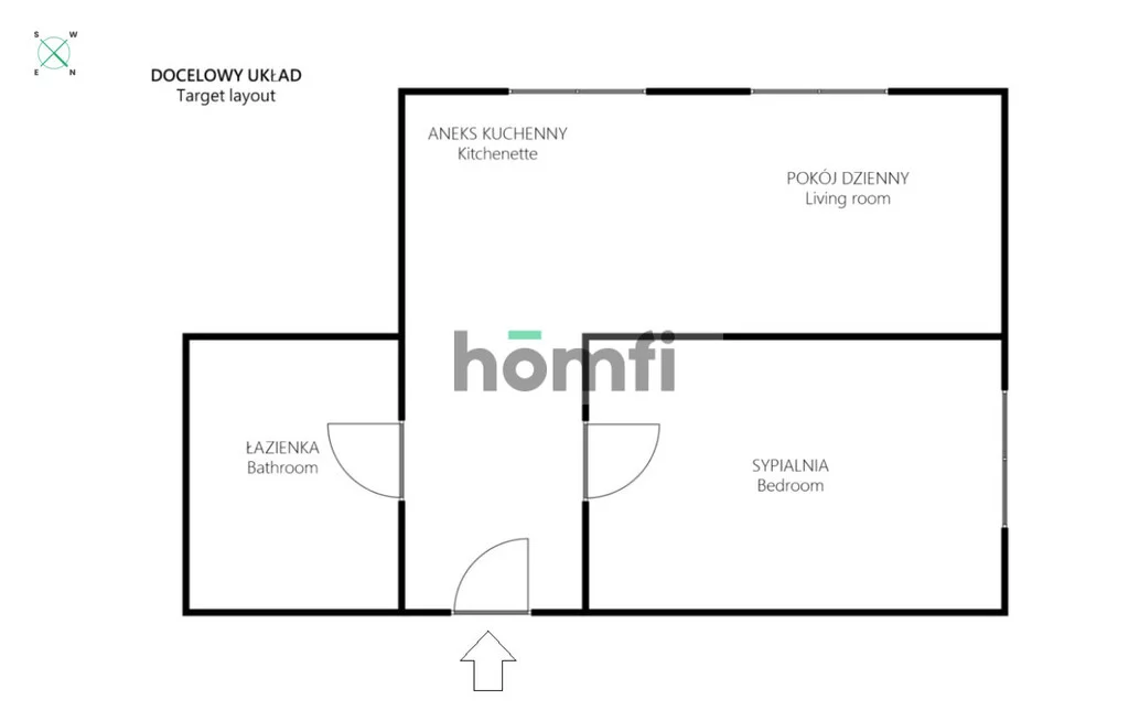 2 pokoje, mieszkanie 32,49 m², parter, oferta nr , 23839/2089/OMS, Kraków, Stare Miasto, Stare Miasto, Władysława Spasowskiego