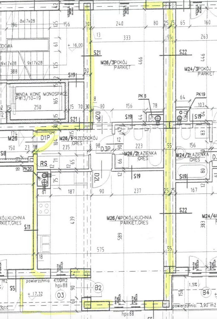 2 pokoje, mieszkanie 57,00 m², piętro 6, oferta nr , 25265/2089/OMS, Kraków, Łagiewniki-Borek Fałęcki, Zdunów
