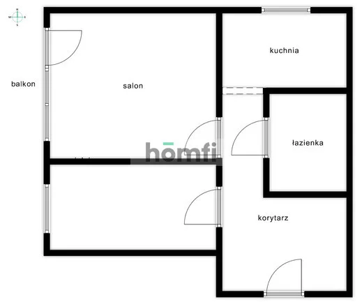 2 pokoje, mieszkanie 43,60 m², piętro 3, oferta nr , 23125/2089/OMS, Swarzędz, os. Zygmunta III Wazy