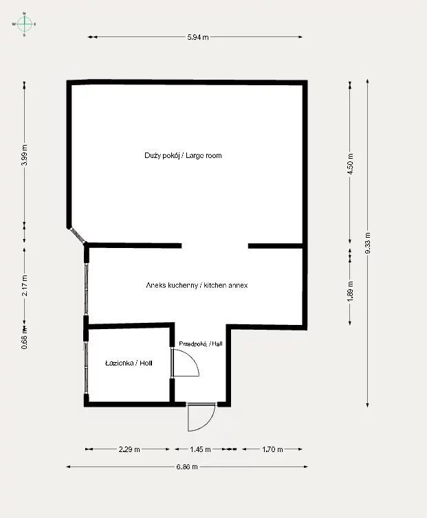 2 pokoje, mieszkanie 54,00 m², piętro 1, oferta nr , 25274/2089/OMS, Gliwice, Stare Gliwice, Zygmunta Starego