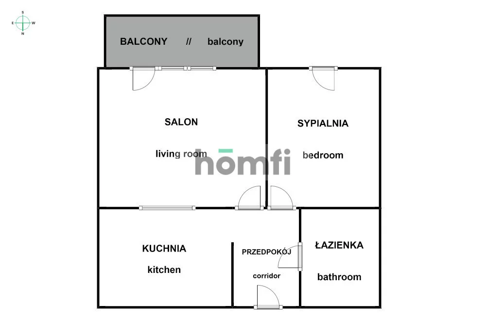 2 pokoje, mieszkanie 41,60 m², piętro 4, oferta nr , 53089/2089/OMW, Kraków, Prądnik Biały, Bociana