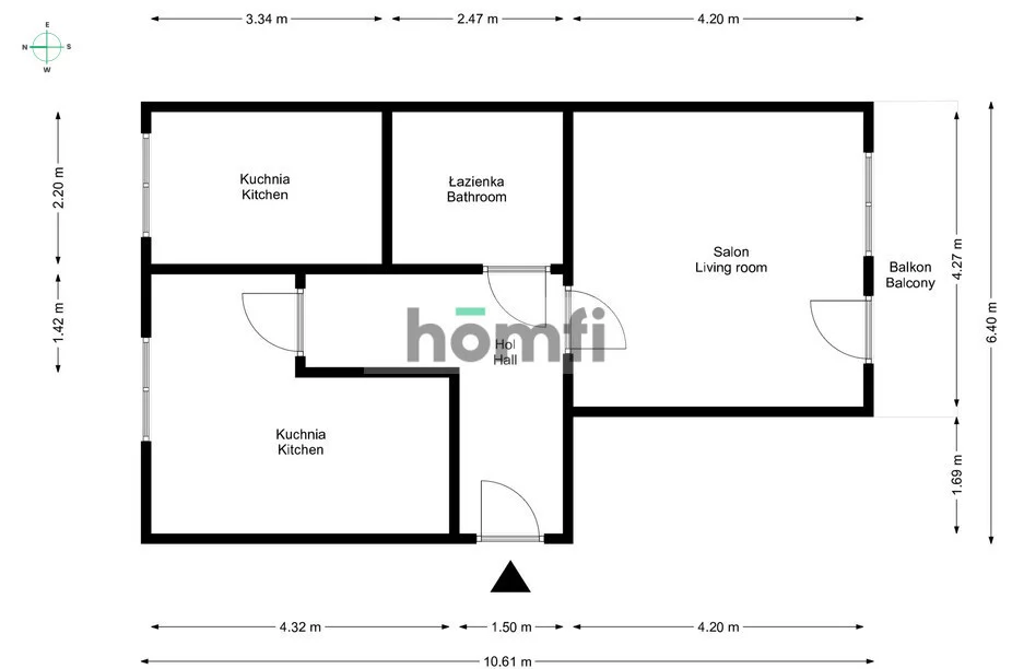 2 pokoje, mieszkanie 47,00 m², piętro 4, oferta nr , 53043/2089/OMW, Radom, Borki, Bolesława Limanowskiego