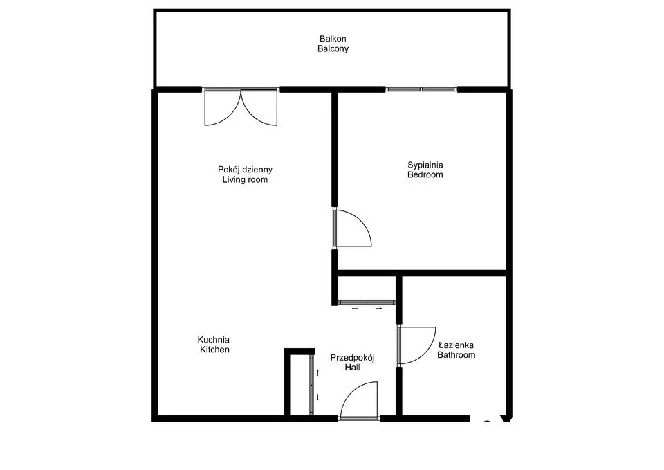 2 pokoje, mieszkanie 42,34 m², piętro 2, oferta nr , 52657/2089/OMW, Wrocław, Szczepin, Długa