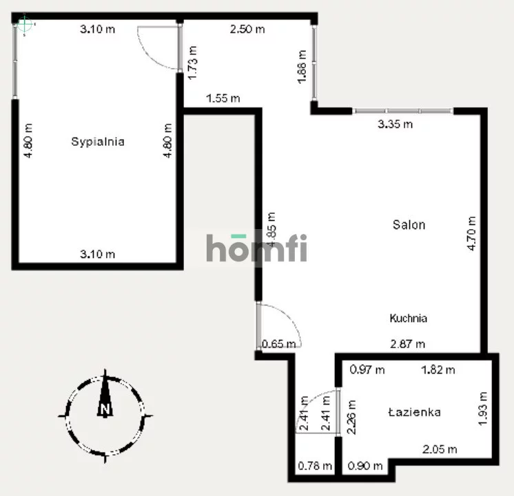 2 pokoje, mieszkanie 46,00 m², piętro 1, oferta nr , 52476/2089/OMW, Rybnik, Orzepowice, Orzepowice, Energetyków