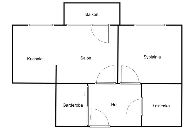2 pokoje, mieszkanie 38,06 m², piętro 1, oferta nr , 52652/2089/OMW, Kraków, Prądnik Czerwony, Franciszka Bohomolca