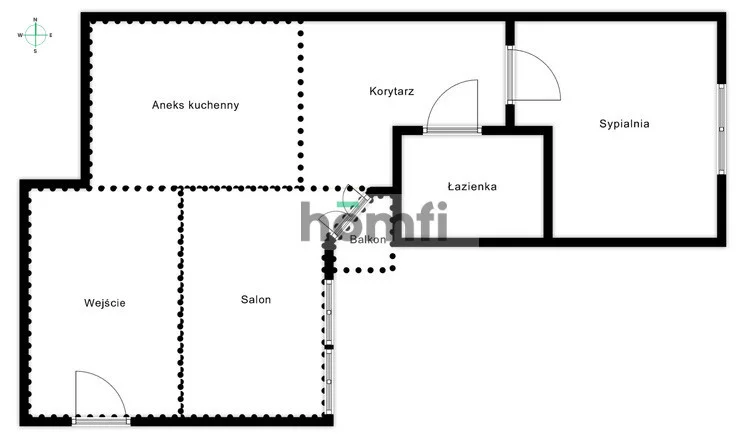 2 pokoje, mieszkanie 54,00 m², piętro 2, oferta nr , 49694/2089/OMW, Poznań, Stare Miasto, Garbary, Garbary