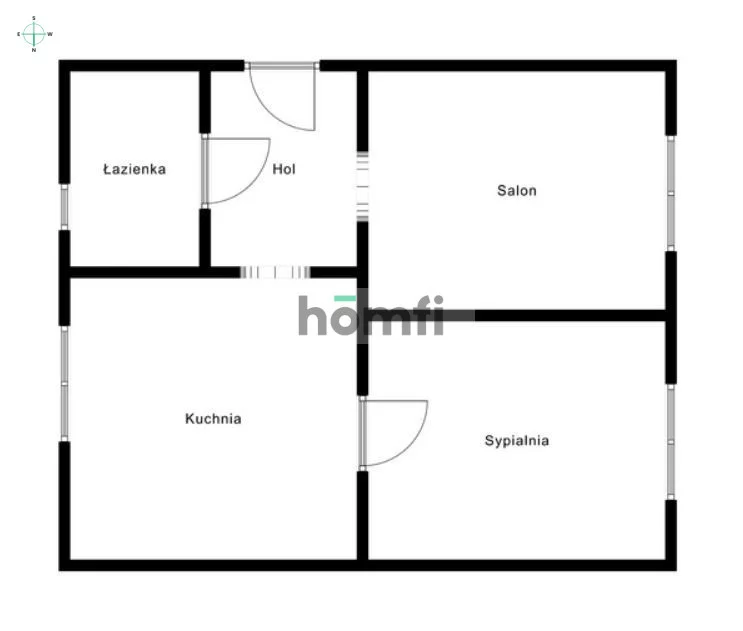 2 pokoje, mieszkanie 49,00 m², piętro 2, oferta nr , 51798/2089/OMW, Gdańsk, Śródmieście, Grobla III