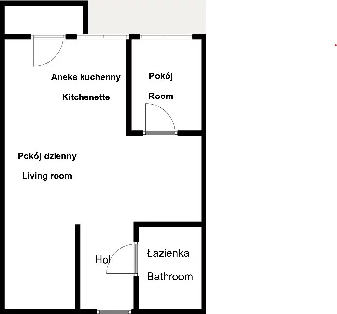 2 pokoje, mieszkanie 43,00 m², piętro 2, oferta nr , 53293/2089/OMW, Kraków, Grzegórzki, Grzegórzecka
