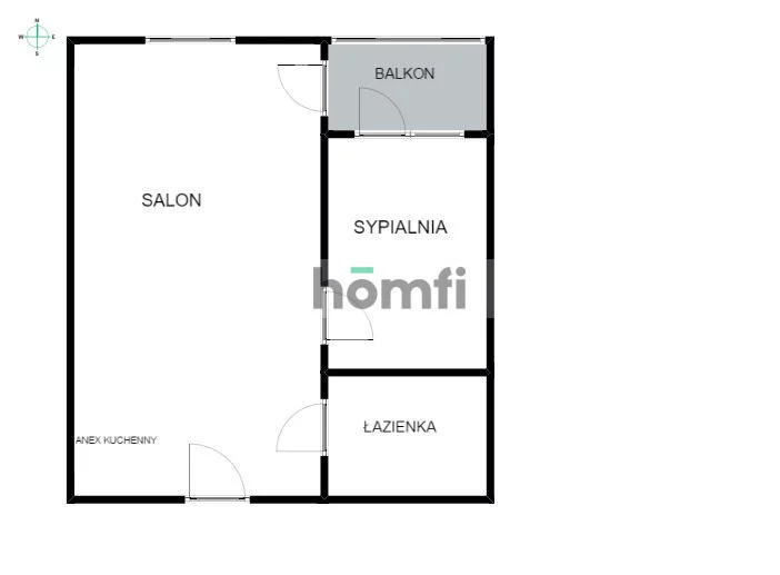 2 pokoje, mieszkanie 30,00 m², piętro 2, oferta nr , 30905/2089/OMW, Wrocław, Gaj, Jerzego Kukuczki