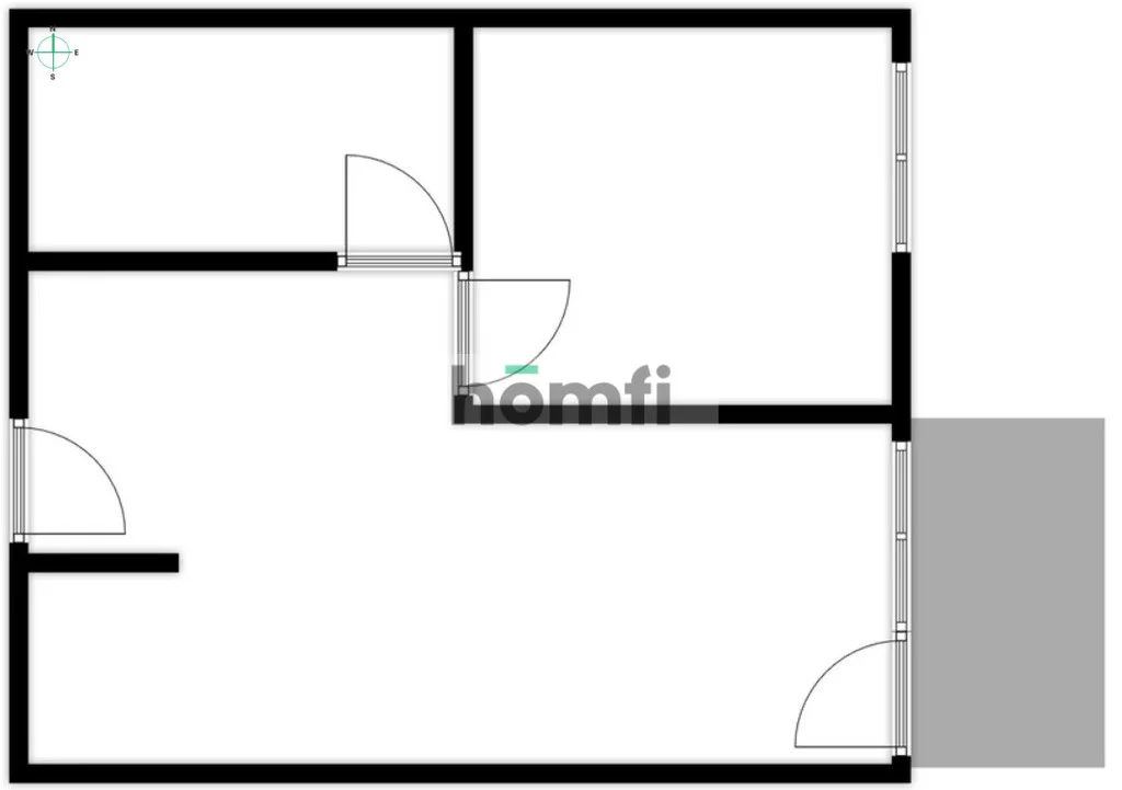2 pokoje, mieszkanie 40,00 m², piętro 1, oferta nr , 52923/2089/OMW, Rumia, Jeziorna