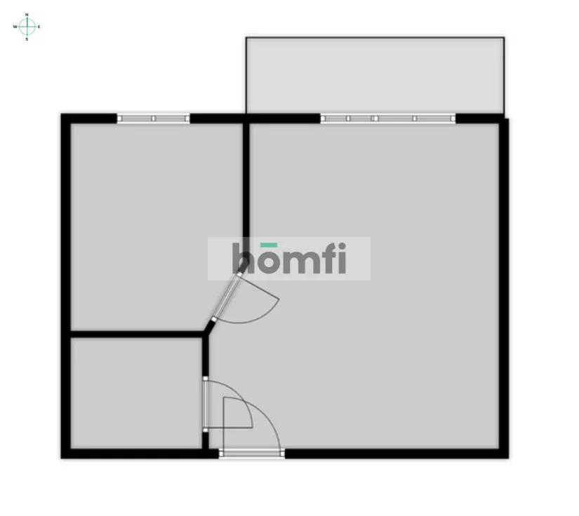 2 pokoje, mieszkanie 30,00 m², piętro 1, oferta nr , 50628/2089/OMW, Wejherowo, Kazimierza Dzięcielskiego