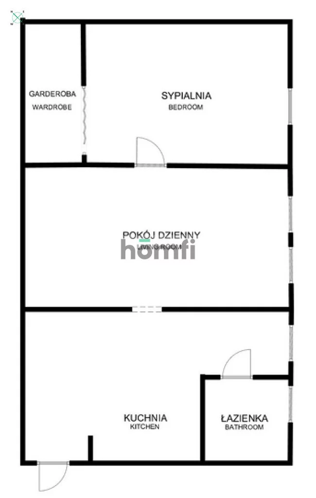 2 pokoje, mieszkanie 54,00 m², piętro 2, oferta nr , 52689/2089/OMW, Gdańsk, Wrzeszcz, Wrzeszcz Dolny, Konrada Wallenroda