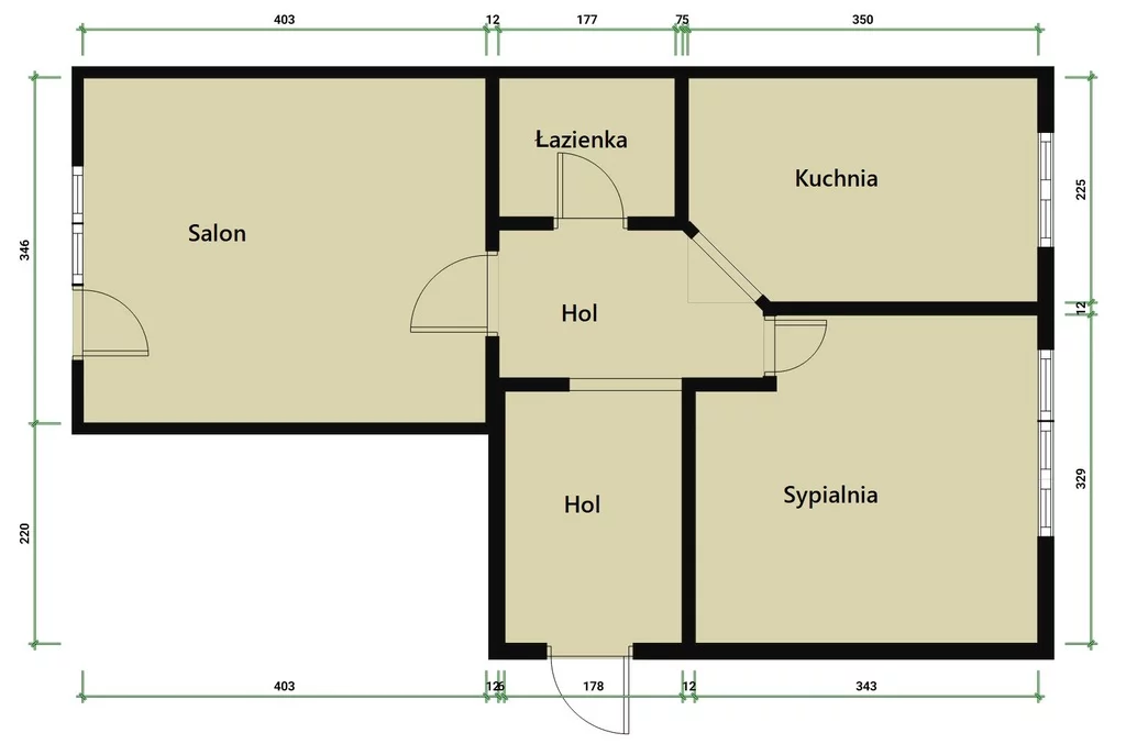 2 pokoje, mieszkanie 46,12 m², piętro 2, oferta nr , 52854/2089/OMW, Zamość, Marszałka J. Piłsudskiego