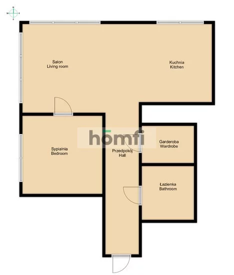 2 pokoje, mieszkanie 88,00 m², piętro 1, oferta nr , 51505/2089/OMW, Radom, Śródmieście, Młynarska
