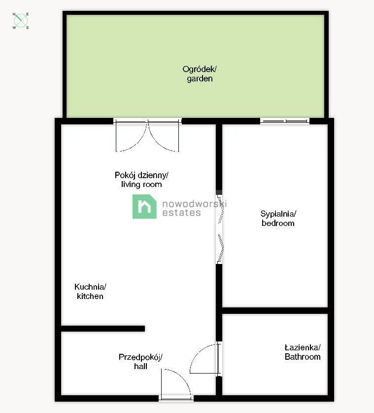 2 pokoje, mieszkanie 35,00 m², parter, oferta nr , 52519/2089/OMW, Kraków, Stare Miasto, Stare Miasto, Rakowicka