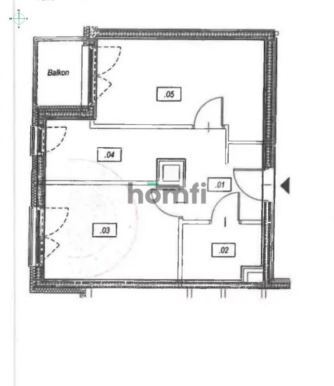 2 pokoje, mieszkanie 41,70 m², piętro 5, oferta nr , 52943/2089/OMW, Kraków, Stare Miasto, Śródmieście, Rakowicka