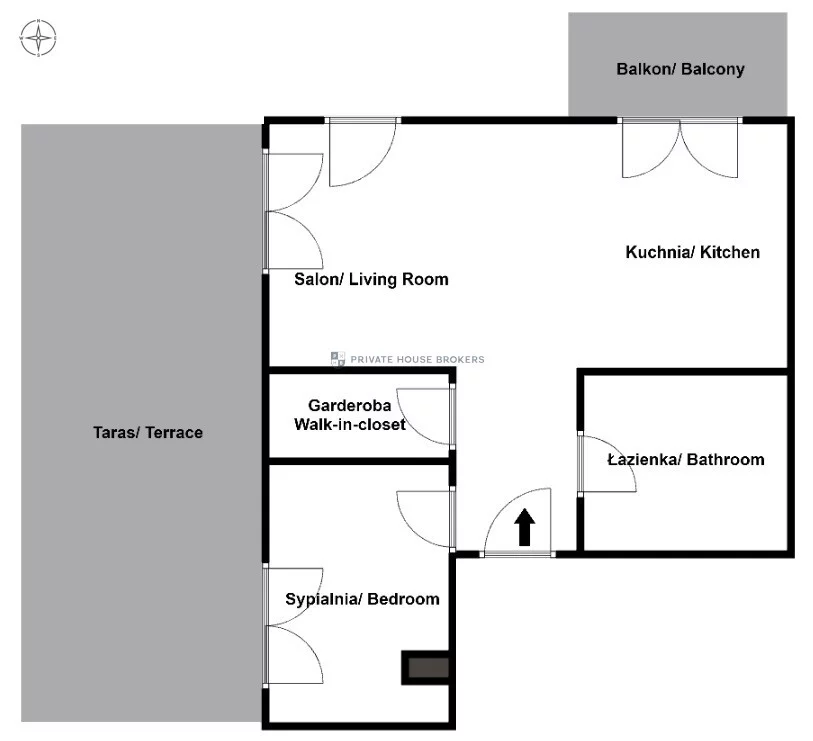 2 pokoje, mieszkanie 49,00 m², piętro 2, oferta nr , 52706/2089/OMW, Kraków, Podgórze, Zabłocie, Romana Kiełkowskiego