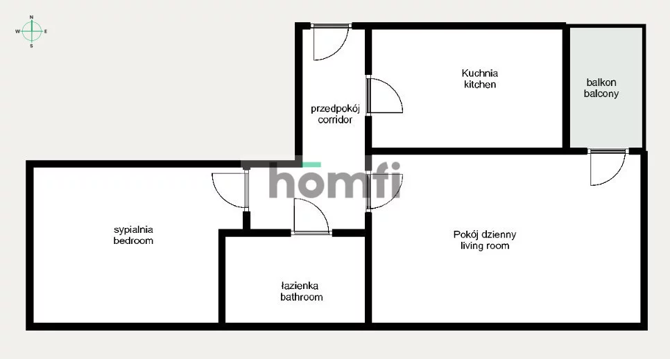 2 pokoje, mieszkanie 50,00 m², piętro 3, oferta nr , 52980/2089/OMW, Kraków, Podgórze, Płaszów, Saska