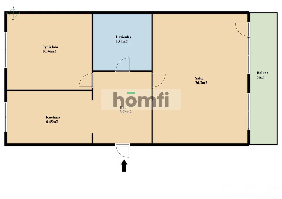 2 pokoje, mieszkanie 52,97 m², piętro 9, oferta nr , 53375/2089/OMW, Rzeszów, Sportowa