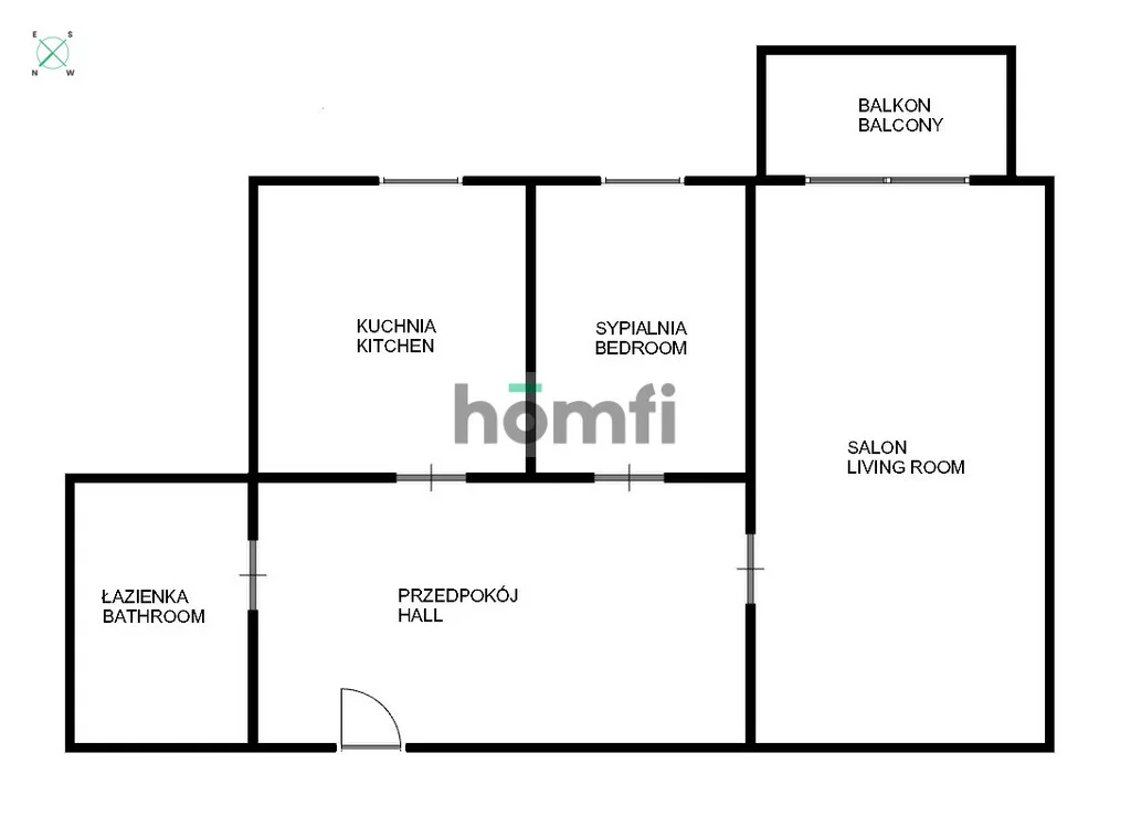 2 pokoje, mieszkanie 49,70 m², piętro 3, oferta nr , 35890/2089/OMW, Wrocław, Ołbin, Stefana Jaracza