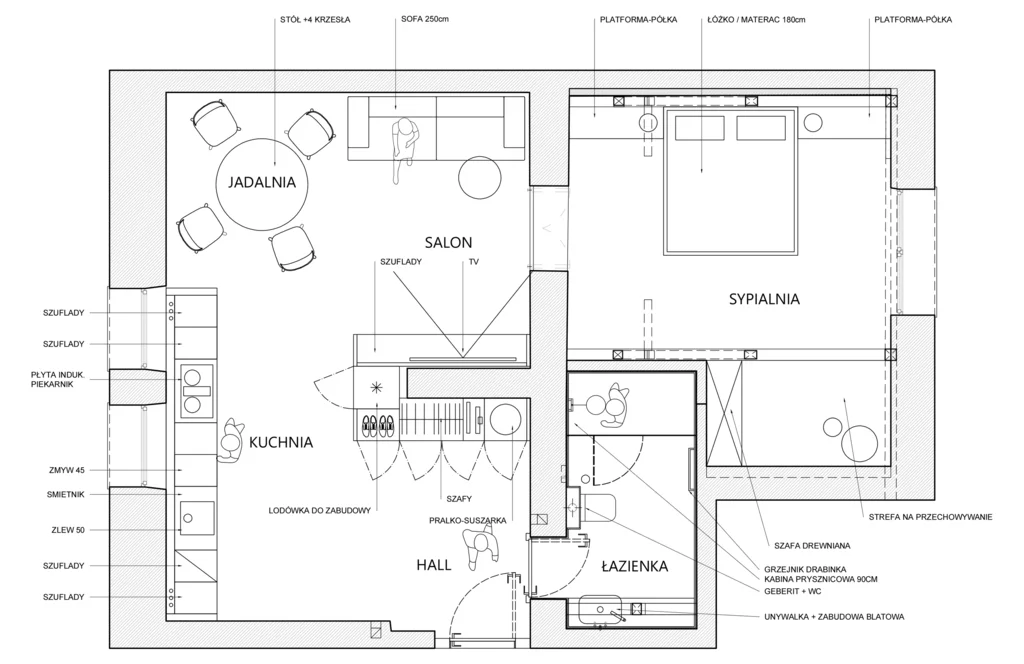 2 pokoje, mieszkanie 52,00 m², piętro 3, oferta nr , 52672/2089/OMW, Kraków, Stare Miasto, Stare Miasto, Topolowa