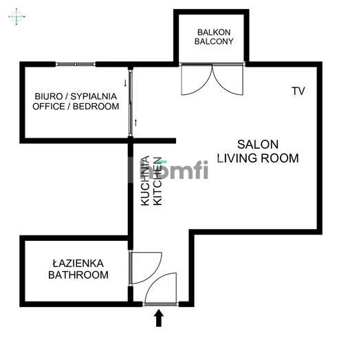 2 pokoje, mieszkanie 30,00 m², parter, oferta nr , 52785/2089/OMW, Kraków, Podgórze Duchackie, Kurdwanów, Turniejowa