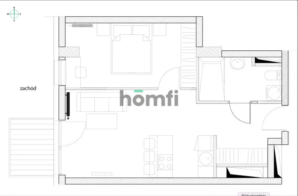 2 pokoje, mieszkanie 43,16 m², piętro 4, oferta nr , 52881/2089/OMW, Wrocław, Fabryczna