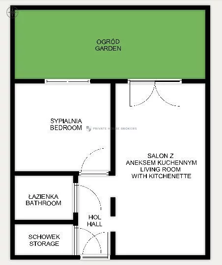 2 pokoje, mieszkanie 48,00 m², parter, oferta nr , 53670/2089/OMW, Kraków, Krowodrza, Żabiniec