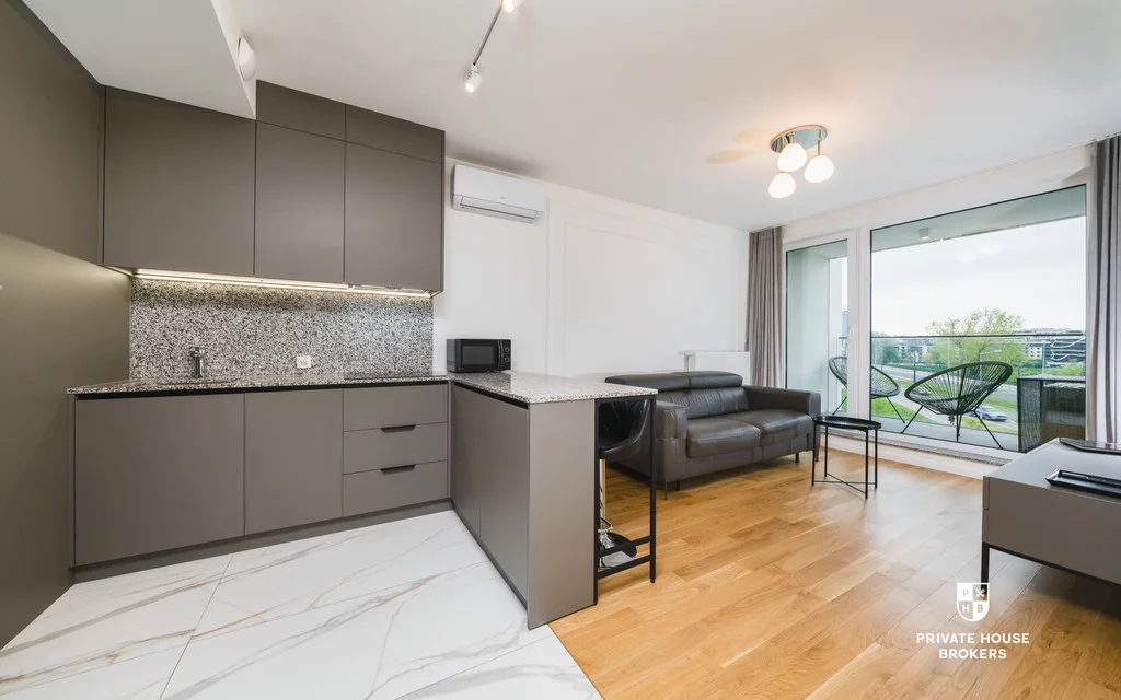 Mieszkanie dwupokojowe 41,00 m², Kraków, Podgórze, Zabłocie, Wynajem