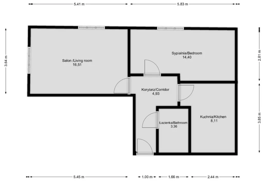 3 pokoje, mieszkanie 47,31 m², parter, oferta nr , 25015/2089/OMS, Kraków, Zwierzyniec, Bielany, Astronautów