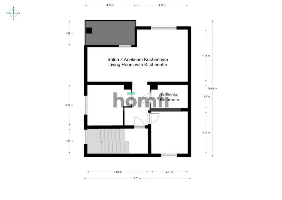3 pokoje, mieszkanie 55,00 m², parter, oferta nr , 24223/2089/OMS, Rybnik, Niedobczyce, Niedobczyce, Bolesława Krzywoustego