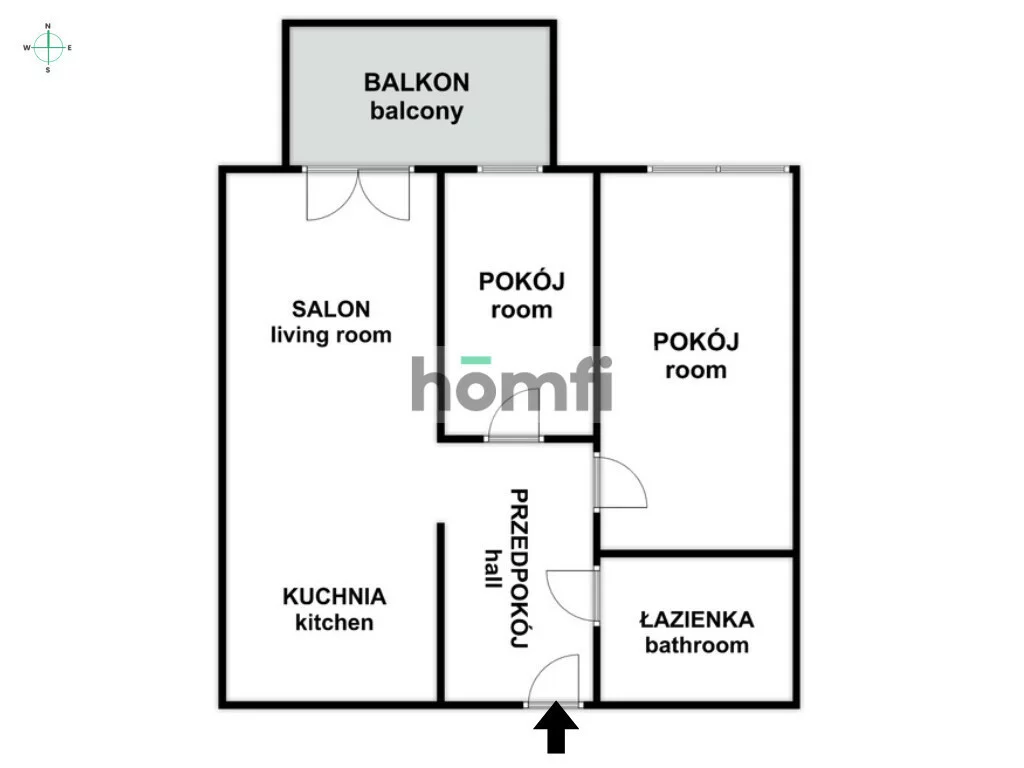 3 pokoje, mieszkanie 59,50 m², piętro 6, oferta nr , 24921/2089/OMS, Kraków, Bolesława Orlińskiego