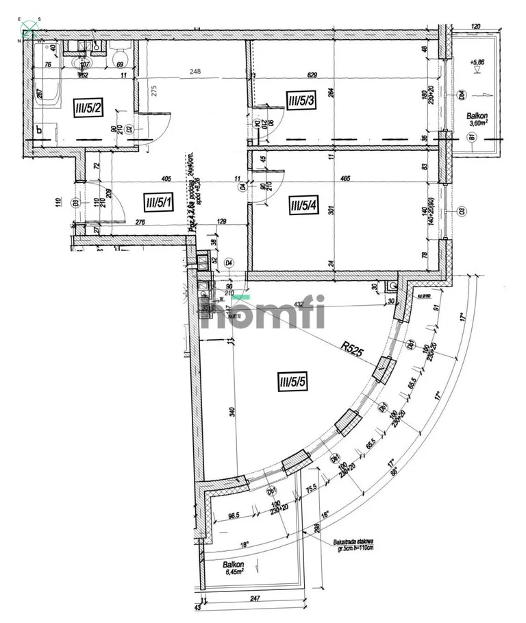 3 pokoje, mieszkanie 66,91 m², piętro 1, oferta nr , 24699/2089/OMS, Poznań, Wilda, Wilda, Czeremchowa