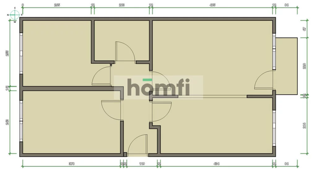 3 pokoje, mieszkanie 48,90 m², piętro 4, oferta nr , 24954/2089/OMS, Zamość, Elizy Orzeszkowej