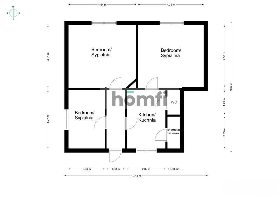 3 pokoje, mieszkanie 81,60 m², parter, oferta nr , 25360/2089/OMS, Czechowice-Dziedzice, Górnicza