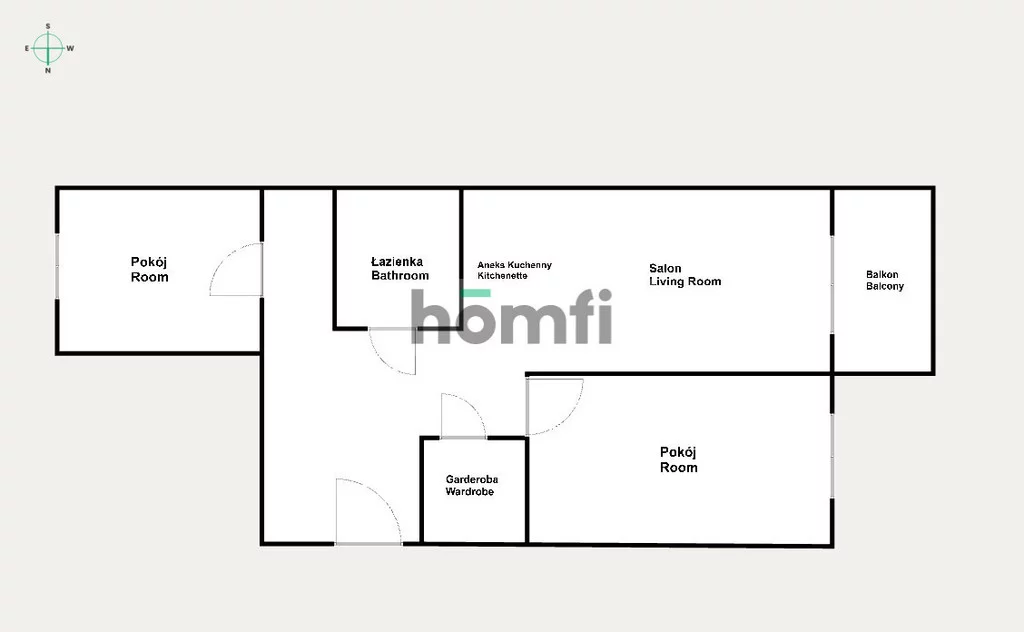 3 pokoje, mieszkanie 65,00 m², piętro 2, oferta nr , 24804/2089/OMS, Kraków, Bieżanów-Prokocim, Henryka i Karola Czeczów