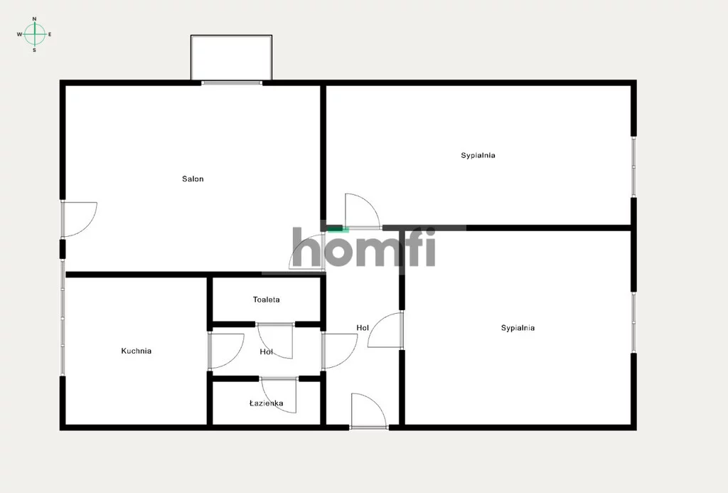 3 pokoje, mieszkanie 63,00 m², piętro 2, oferta nr , 25214/2089/OMS, Zabrze, Centrum Południe, Centrum Południe, Jana Chodkiewicza