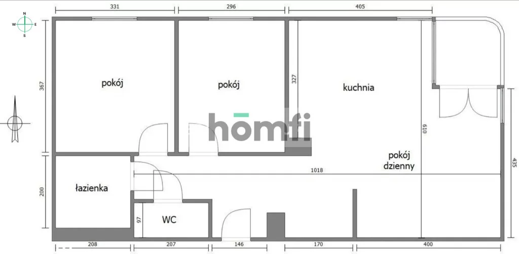 3 pokoje, mieszkanie 67,90 m², piętro 2, oferta nr , 25467/2089/OMS, Kraków, Dębniki, dr. Jana Piltza