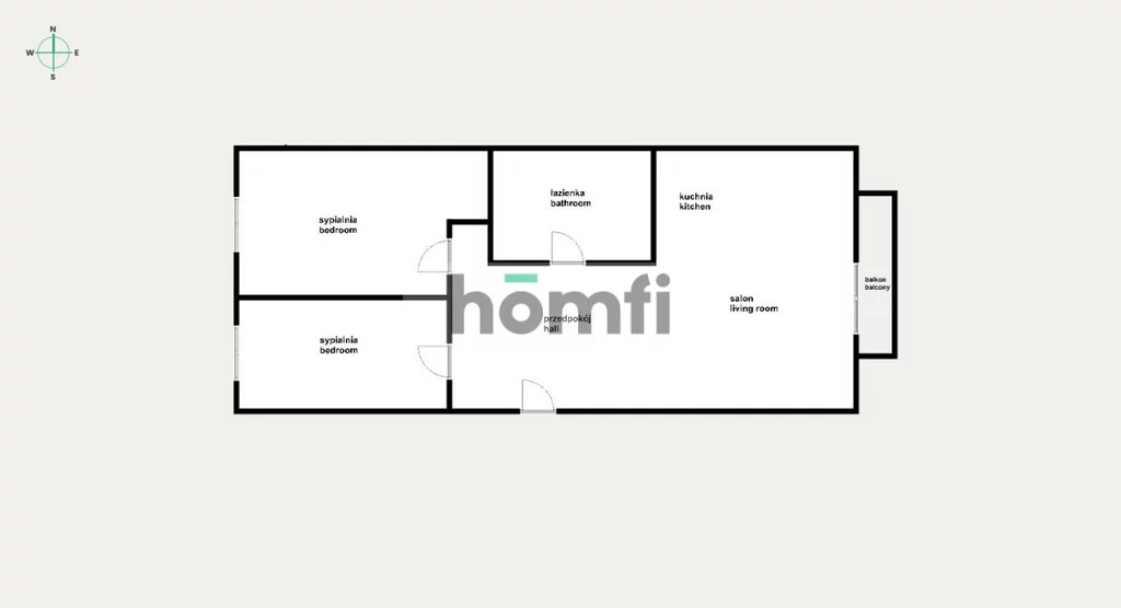 3 pokoje, mieszkanie 64,00 m², piętro 1, oferta nr , 24812/2089/OMS, Kraków, Prądnik Biały, Józefa Chełmońskiego