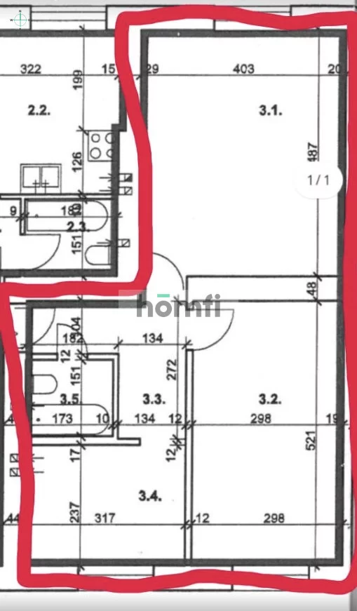 3 pokoje, mieszkanie 50,82 m², parter, oferta nr , 24734/2089/OMS, Kraków, Czyżyny, Kamionka