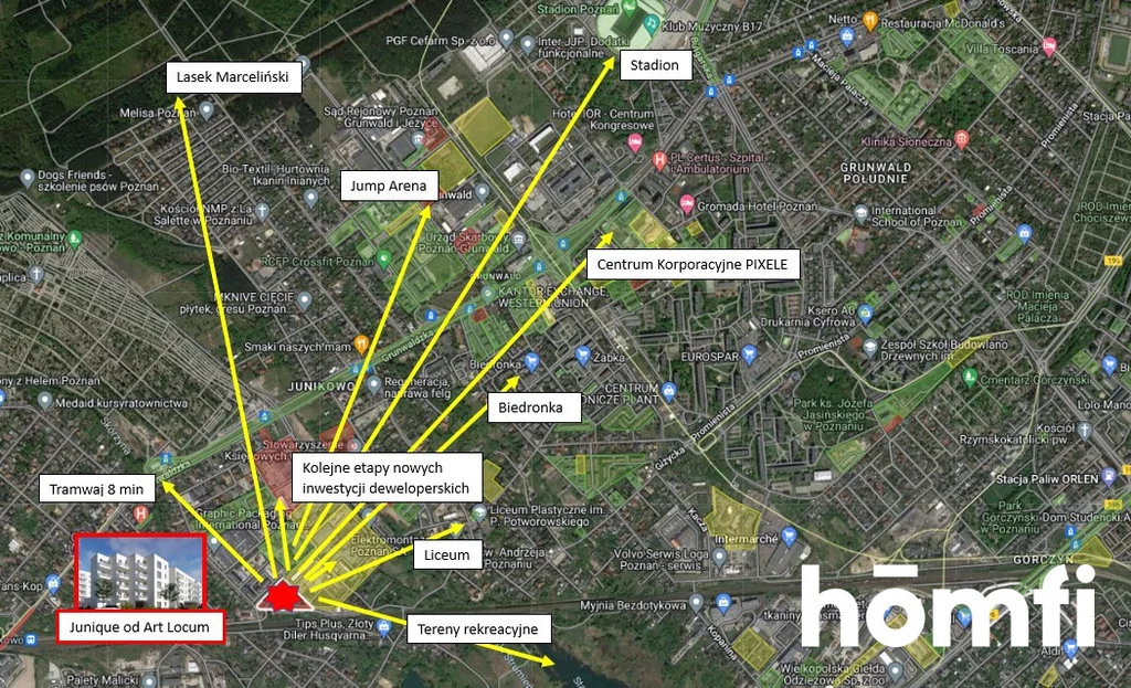 3 pokoje, mieszkanie 49,74 m², parter, oferta nr , 24631/2089/OMS, Poznań, Grunwald, Grunwald, Miśnieńska