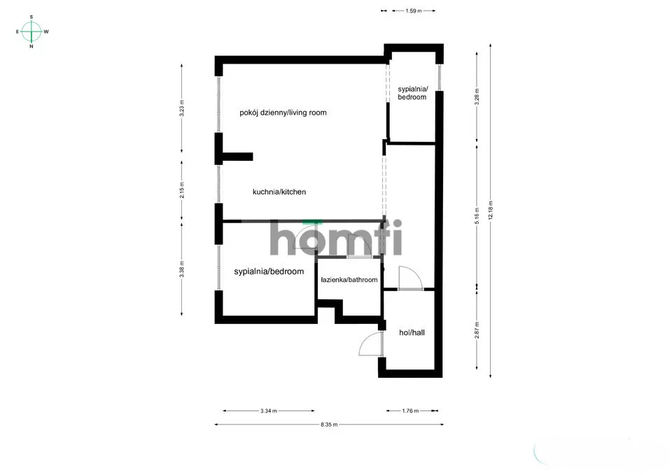 3 pokoje, mieszkanie 66,18 m², piętro 10, oferta nr , 25160/2089/OMS, Bielsko-Biała, Kamienica, Morskie Oko